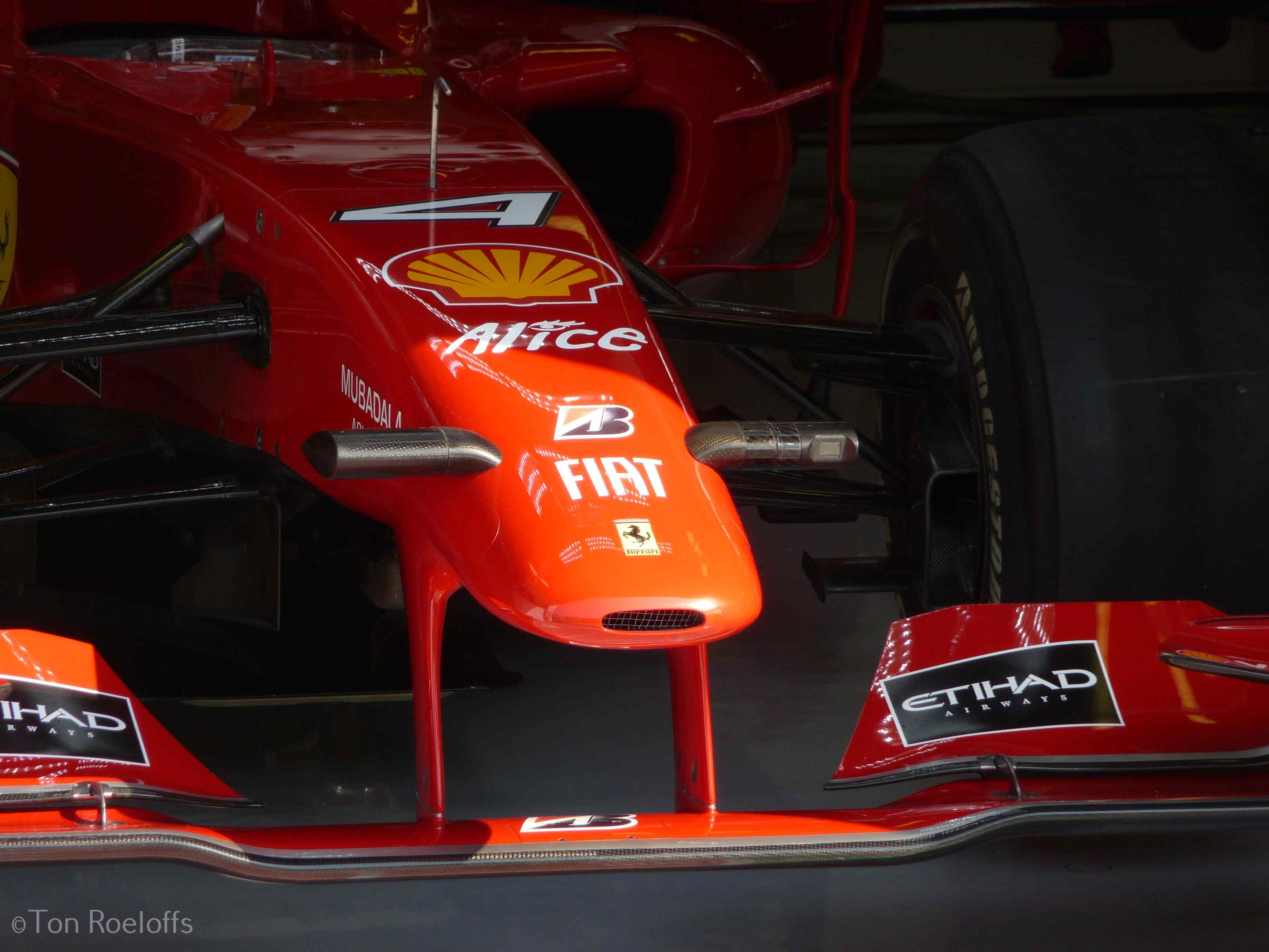 Verstappen pitbox